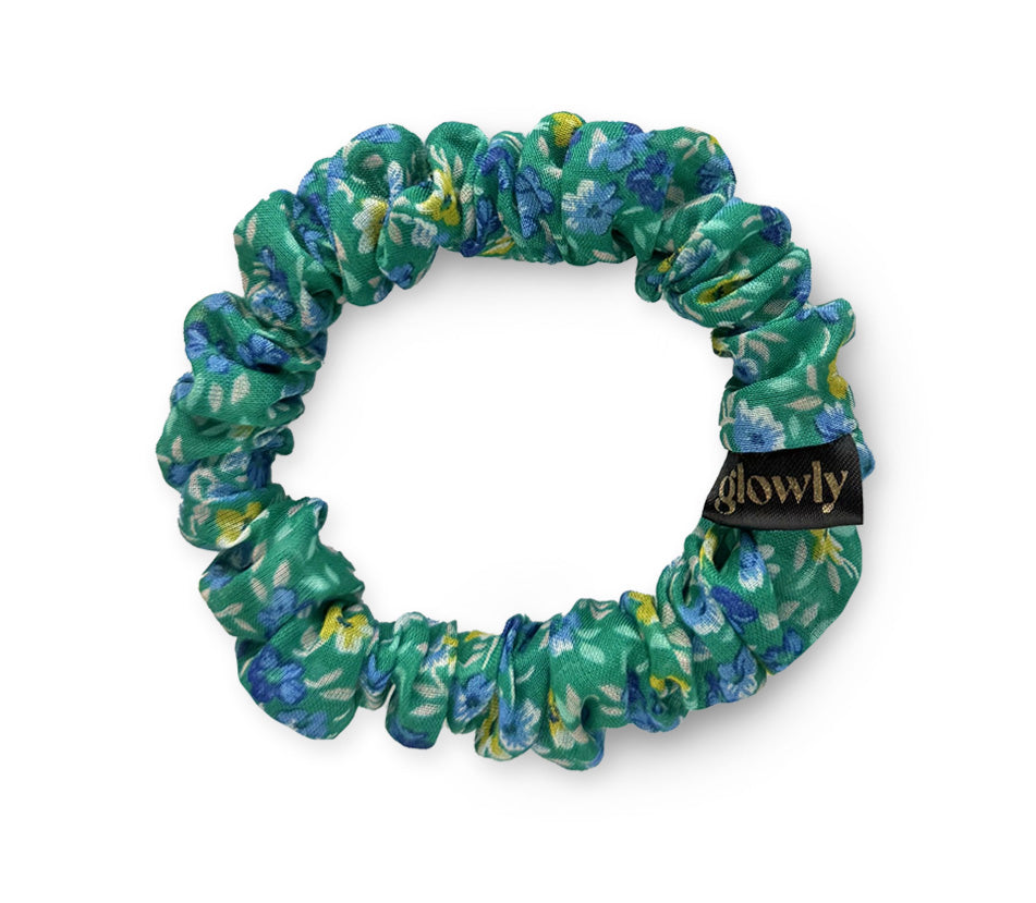 Mini scrunchie – Green Haze