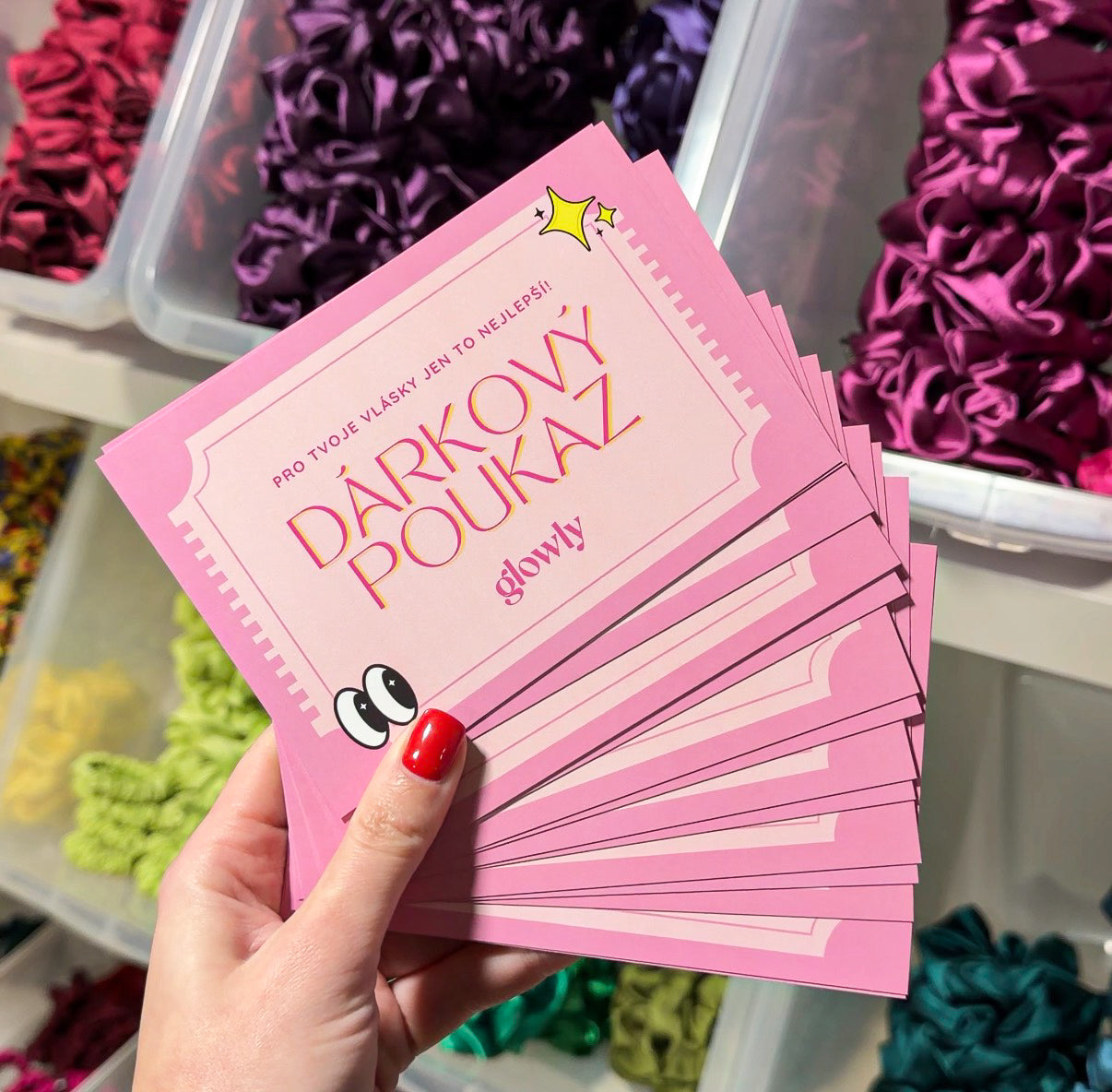 Fyzický dárkový poukaz - Glowly