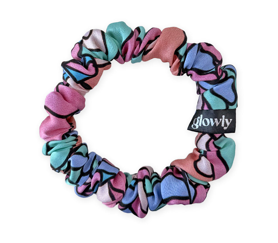 Mini hedvábná scrunchie - Dolce Vita