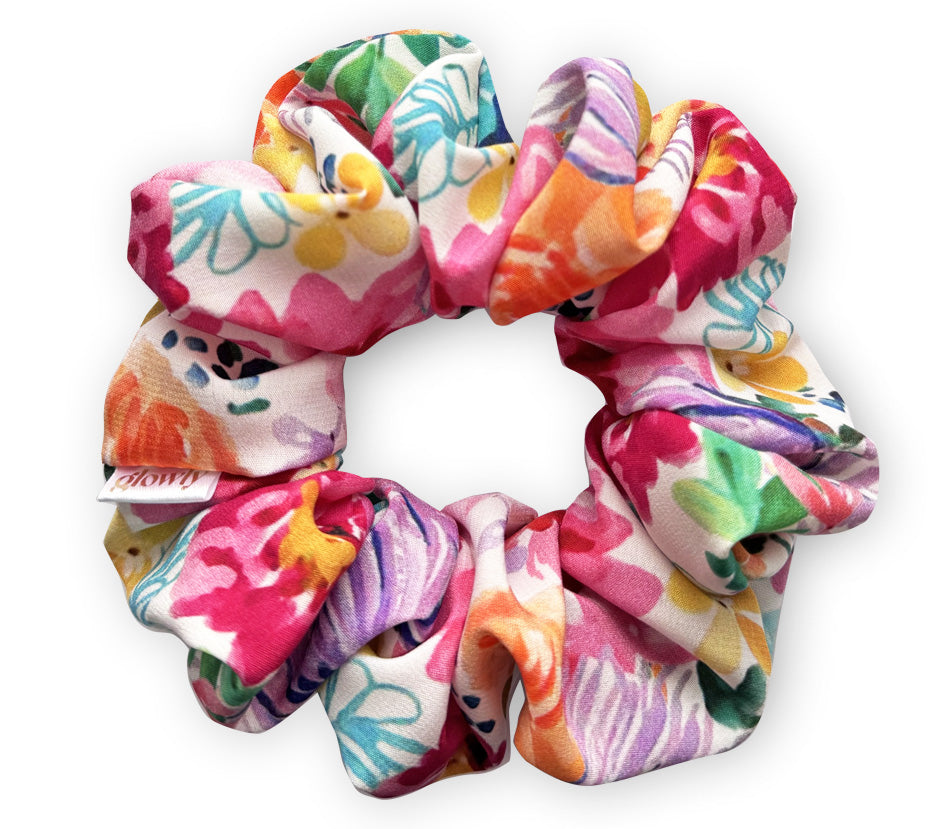 Hedvábná scrunchie - Bliss