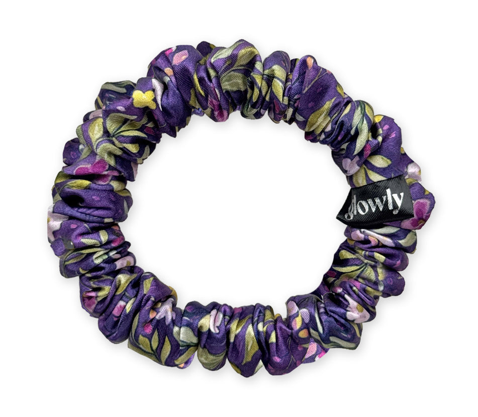 Mini saténová scrunchie - Dawn