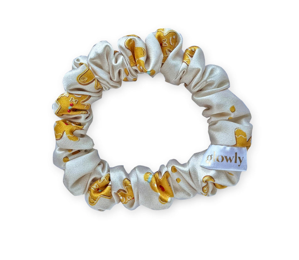 Mini saténová gumička - Pan a Paní Perníčkovi