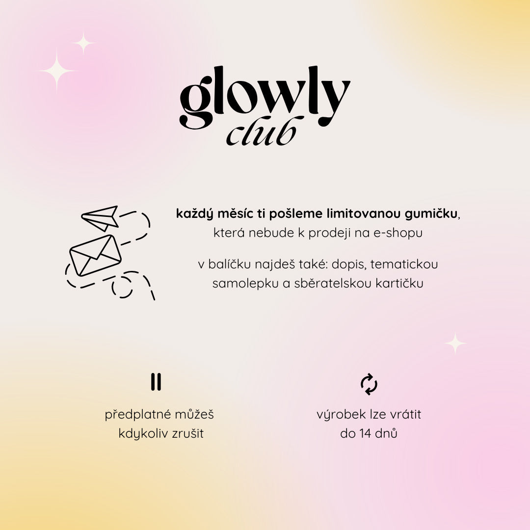 Exkluzivní měsíční předplatné - Saténová scrunchie