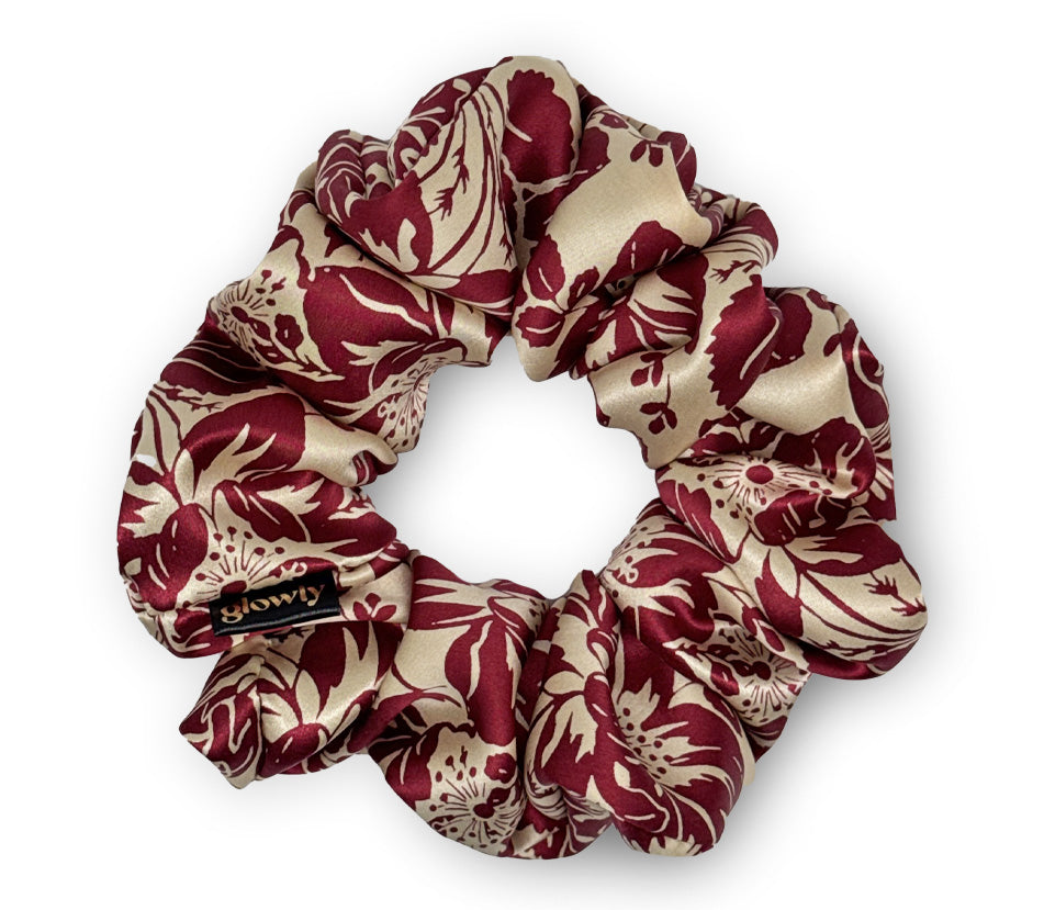 Hedvábná scrunchie - Royal