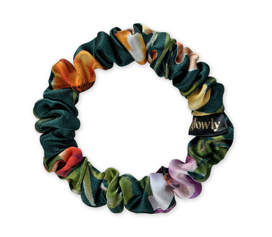 Mini hedvábná scrunchie - Tivoli
