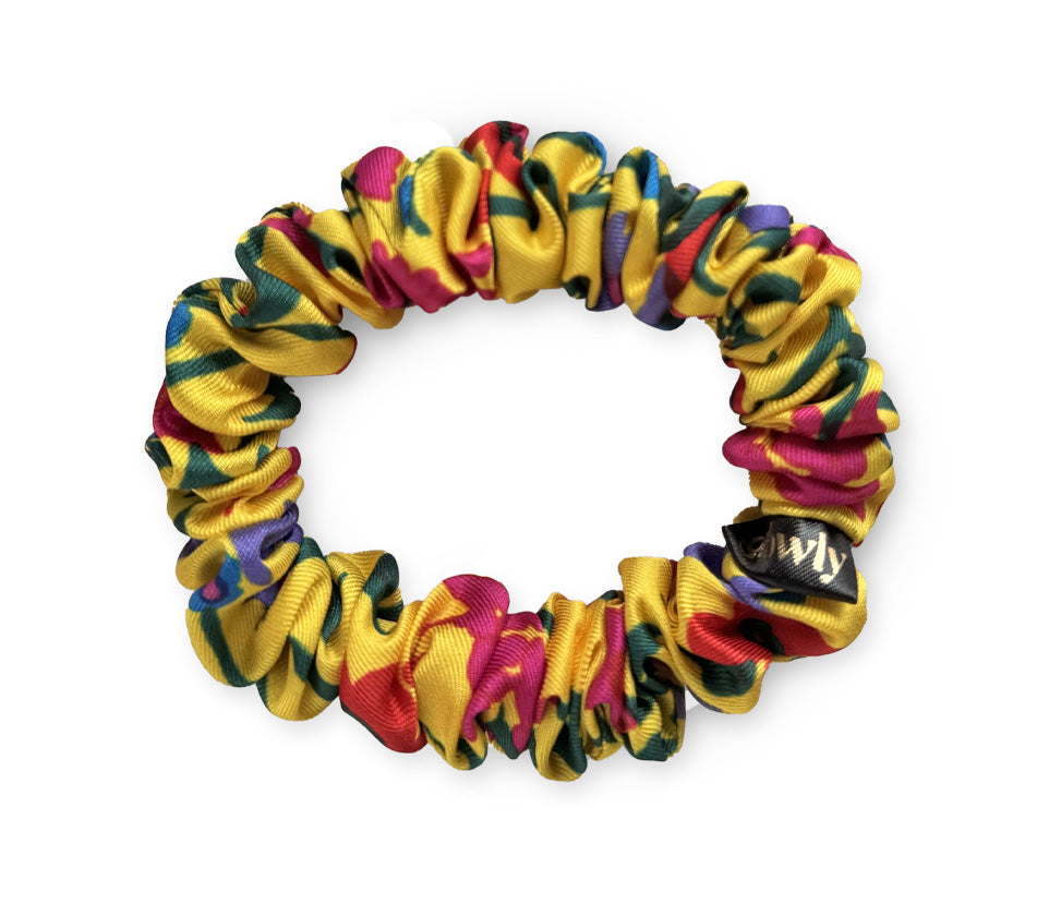 Mini scrunchie – Sunny bloom