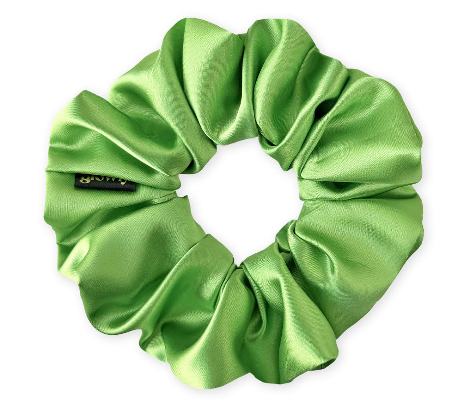Saténová scrunchie - Clover