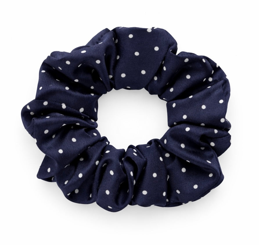Hedvábná scrunchie - Moonlight