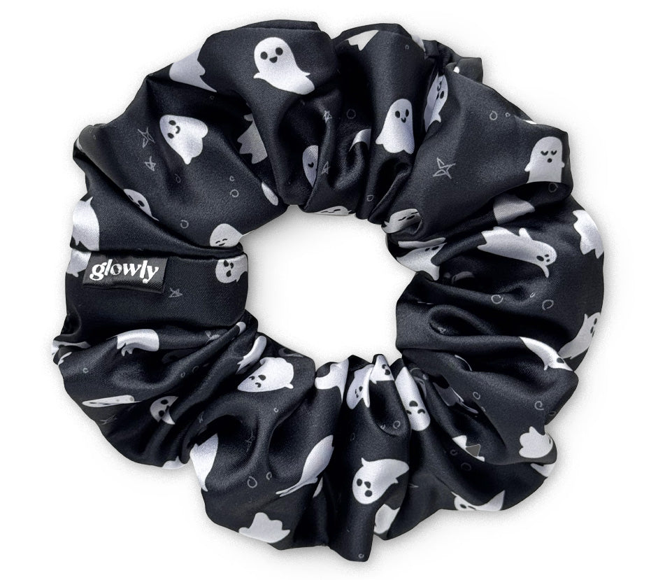Saténová Scrunchie - Boo