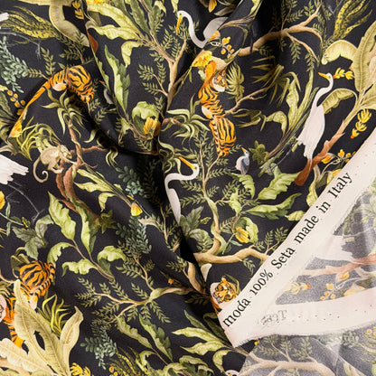 Mini-Seidenhaargummi - Dschungel