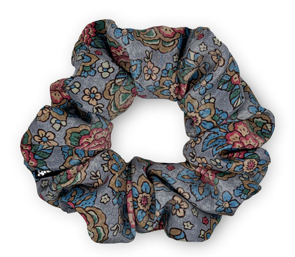 Hedvábná scrunchie - Mirage