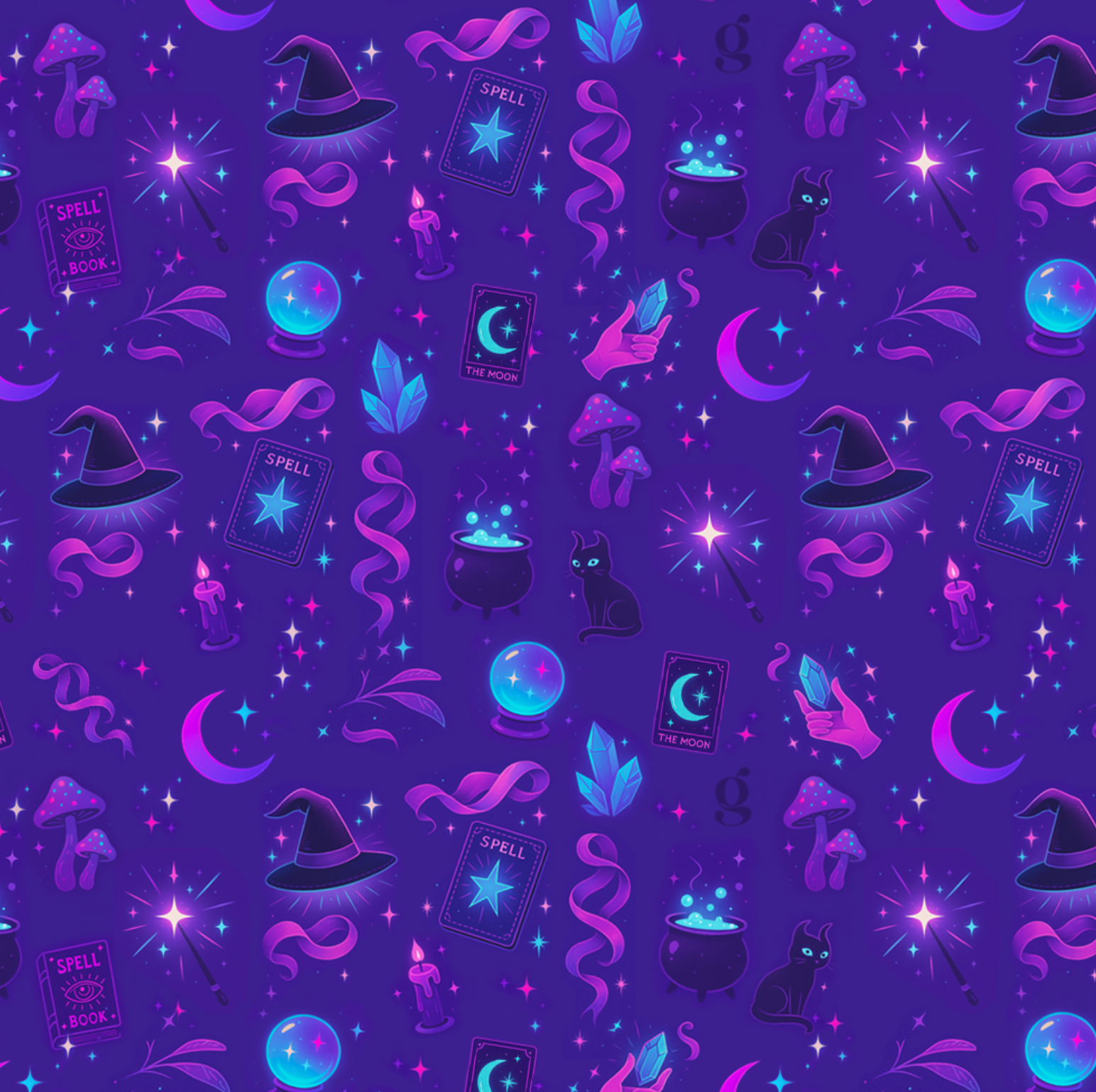 Saténová Scrunchie - Spell on You