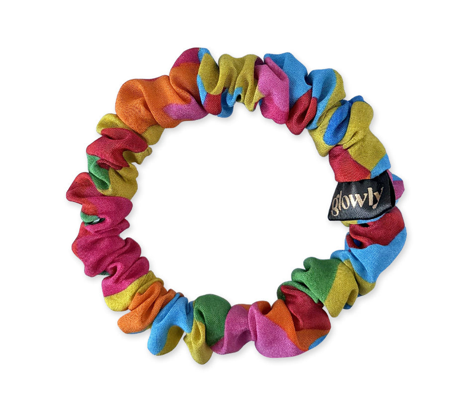 Mini hedvábná scrunchie - Festa