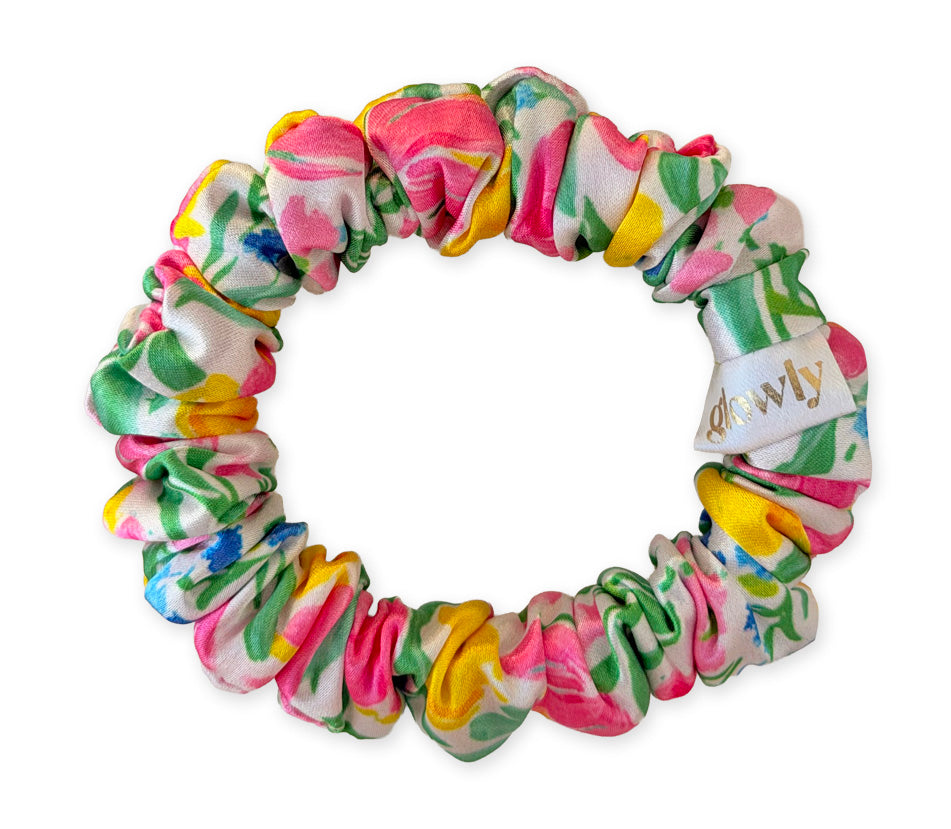 Mini saténová scrunchie - Belleza
