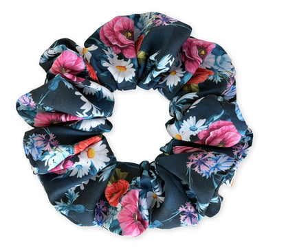 Hedvábná scrunchie - Daisy