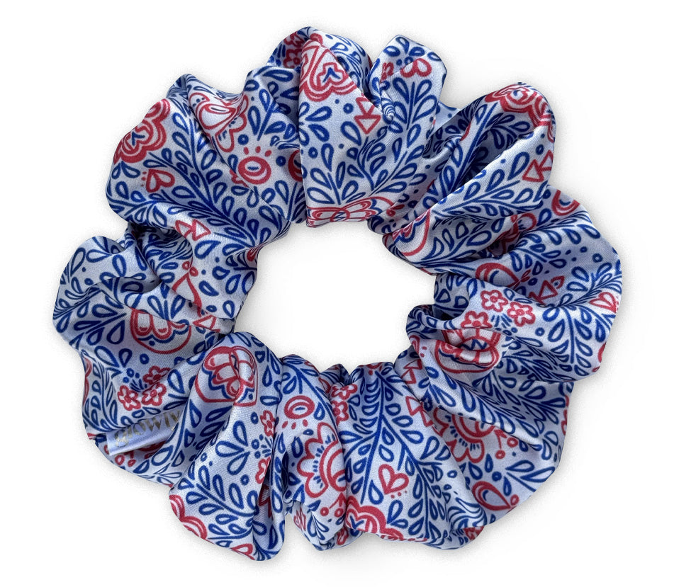Saténová Scrunchie - Slovanka