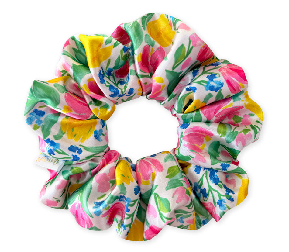 Saténová scrunchie - Belleza