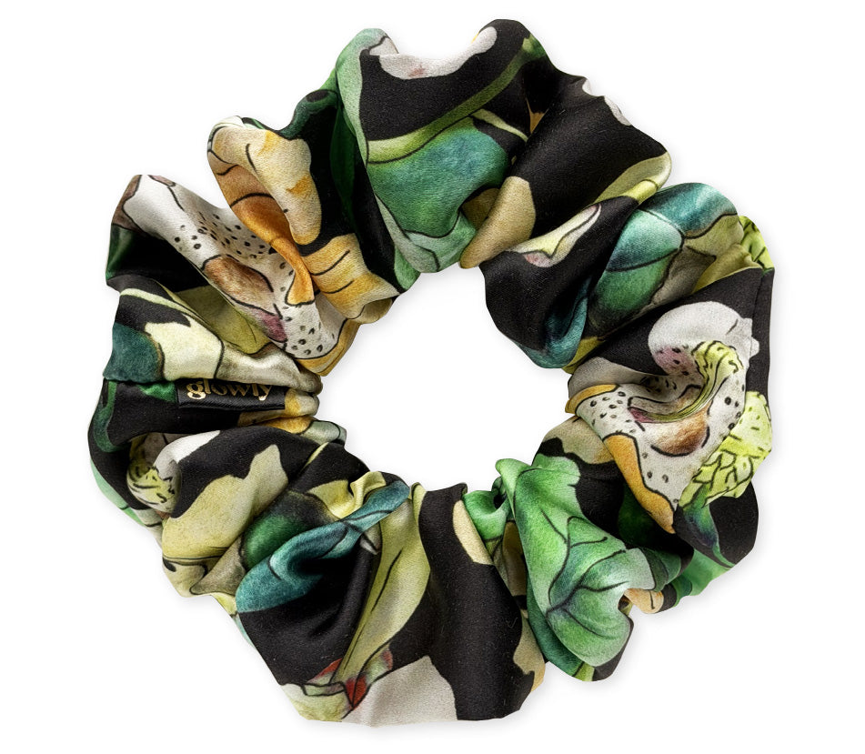 Hedvábná scrunchie - Canopy