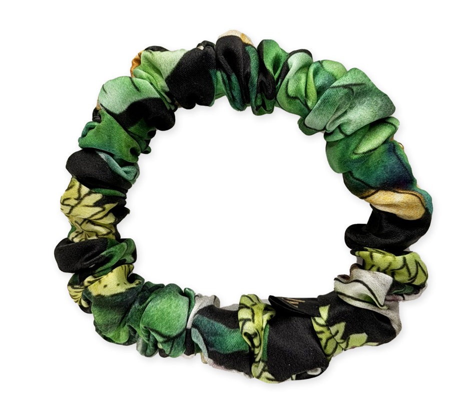 Mini hedvábná scrunchie - Canopy
