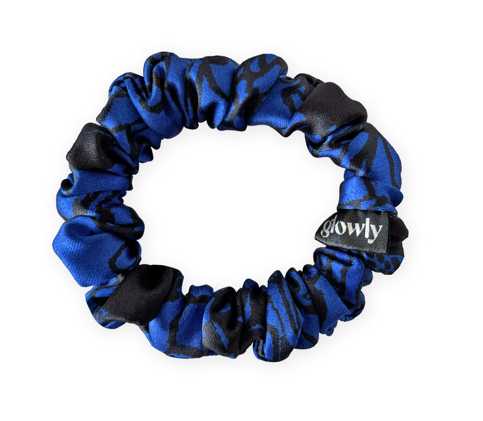 Mini saténová scrunchie - Outline