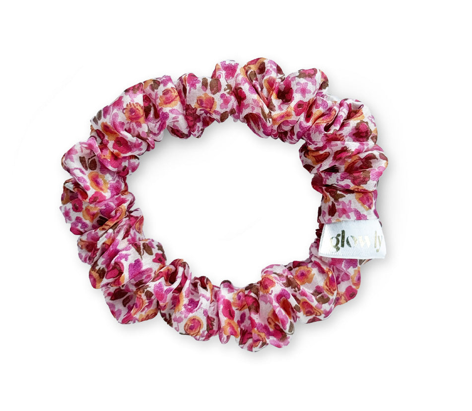 Mini hedvábná scrunchie - Primavera