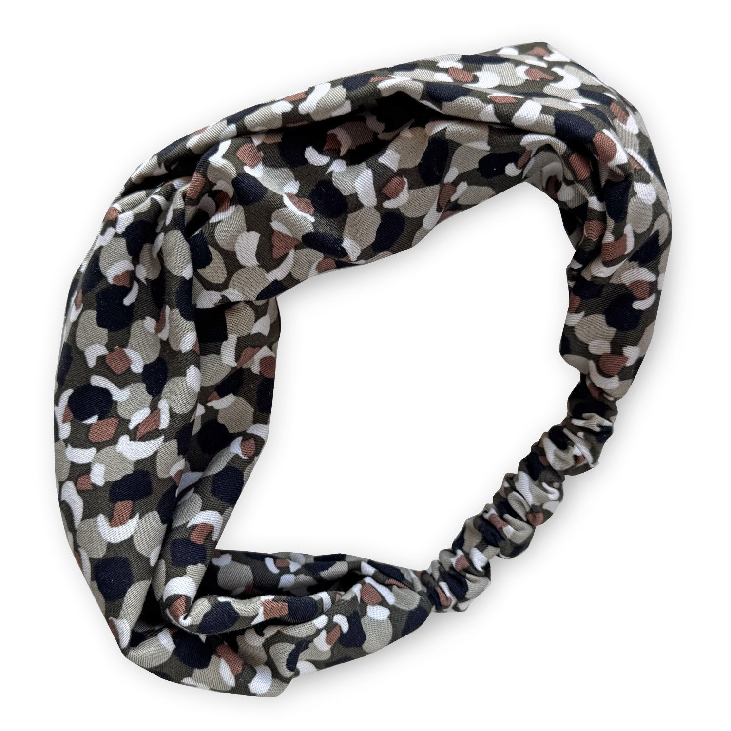 Viskózová čelenka Twist - Urban Camo