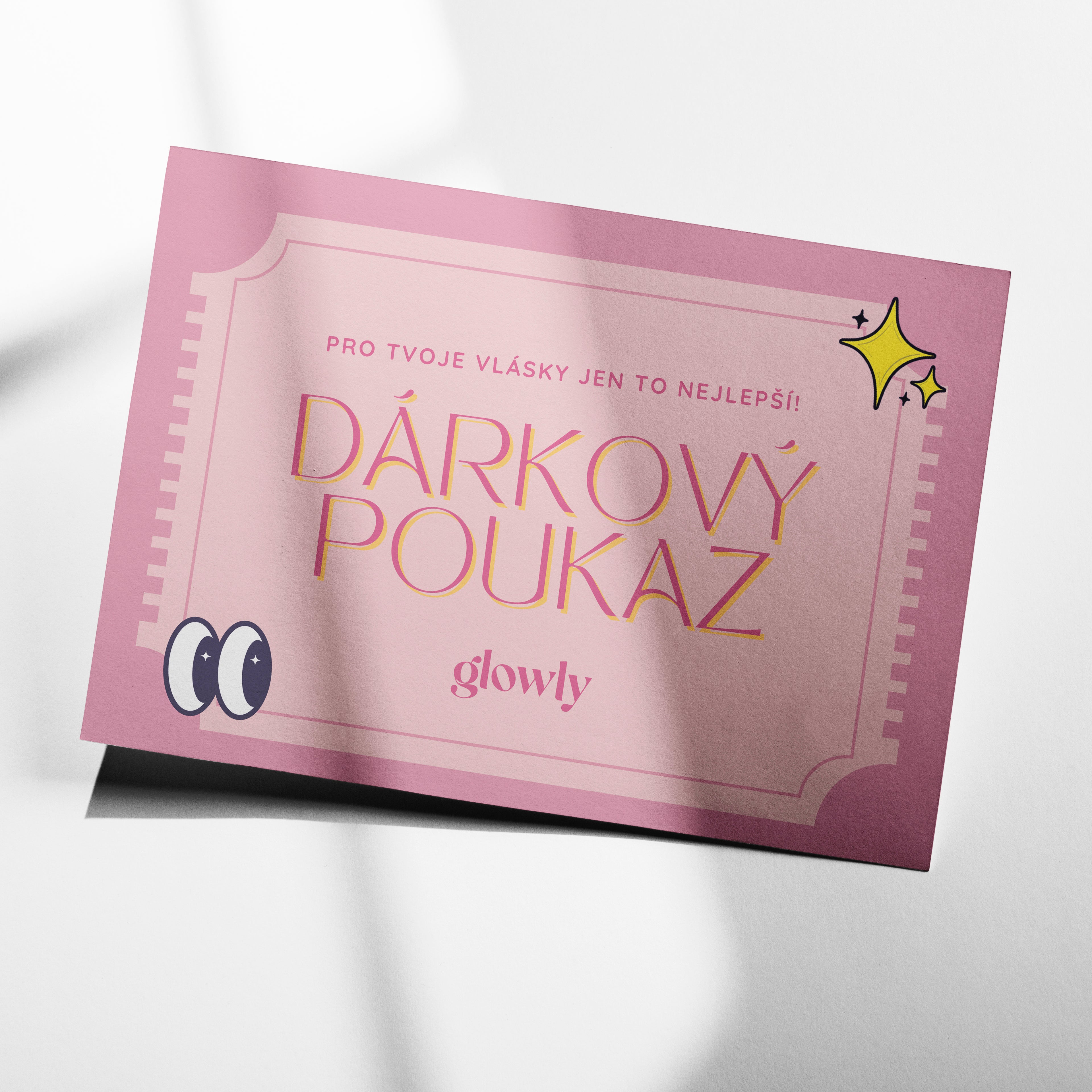 Elektronický dárkový poukaz - Glowly