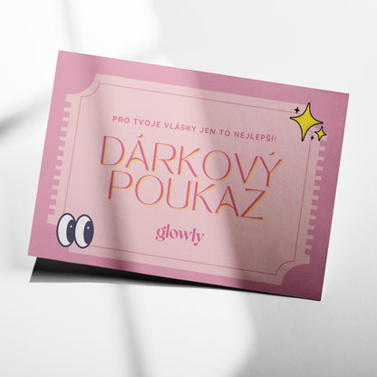 Fyzický dárkový poukaz - Glowly