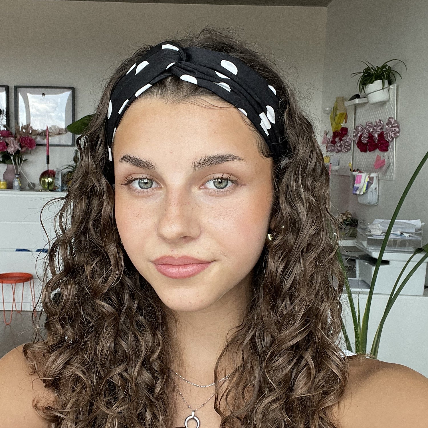 Čelenka Twist - Polka dot