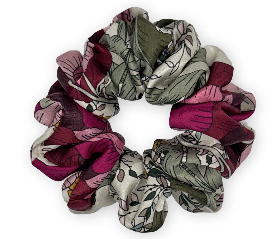 Hedvábná scrunchie - Rosario