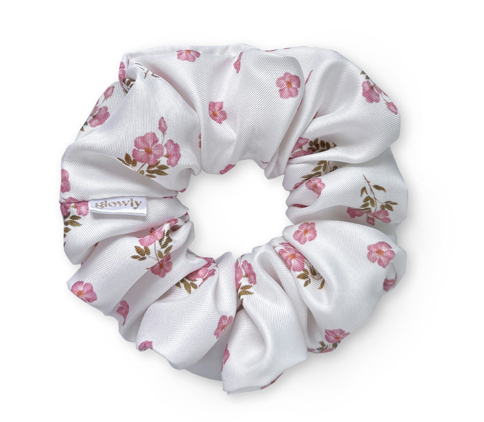 Hedvábná scrunchie - Hanami