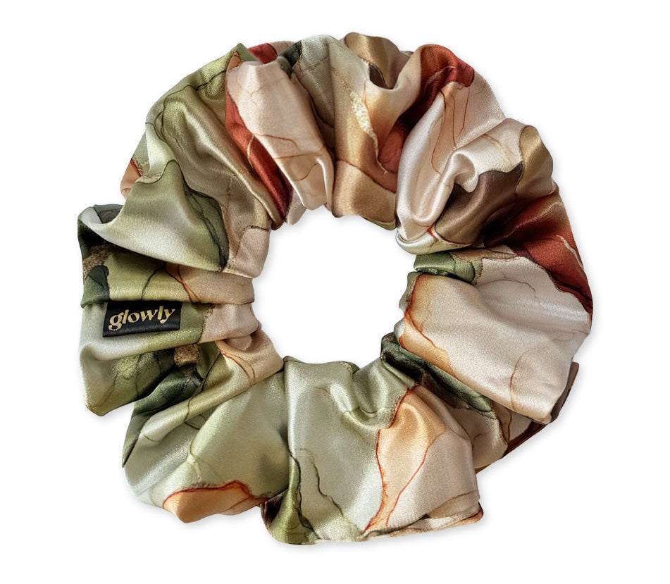 Saténová scrunchie - Tuscany